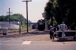 NS 6191 leads a coal train at Southern Junction